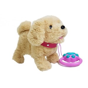 عروسک رباتیک سگ کنترلی سخنگو و موزیکال قهوه ای Pet Play Set Toys _اسباب بازی ربات